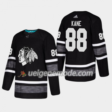 Herren Eishockey Chicago Blackhawks Trikot Patrick Kane 88 2019 All-Star Adidas Schwarz Authentic